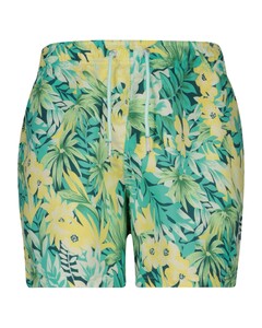 Gant Vibrant Floral Pattern Swim Short Tropic Blue