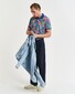 Gant Vibrant Floral Tropical Pattern Polo Deep Cobalt