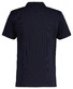 Gant Waffle Texture Short Sleeve Piqué Polo Avond Blauw
