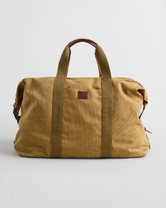 Gant Washed Canvas Duffle Bag Tas Oak Beige