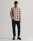Gant Washed Check Button Down Overhemd Medallion Yellow