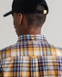 Gant Washed Check Button Down Shirt Medallion Yellow