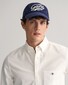 Gant Washed Corduroy Logo Embroidery Cap Rich Navy