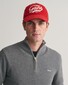 Gant Washed Corduroy Logo Embroidery Cap Ruby Red