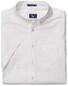 Gant Washed Pinpoint Short Sleeve Overhemd Wit