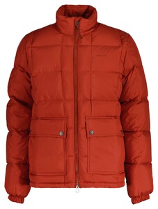 Gant Water Repellent Mid Down Jacket Iron Red