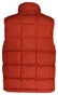 Gant Water Repellent Mid Down Vest Body-Warmer Iron Red