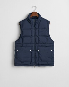 Gant Water Repellent Mid Down Vest Body-Warmer Marine