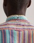 Gant Windblown Heritage Stripe Overhemd Dark Teal