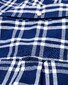 Gant Windblown Oxford Check Shirt Persian Blue