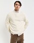 Gant Wool Bouclé Crew Neck Pullover Cream