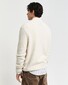 Gant Wool Bouclé Crew Neck Pullover Cream