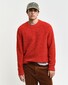 Gant Wool Bouclé Crew Neck Trui Iron Red