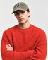 Gant Wool Bouclé Crew Neck Trui Iron Red