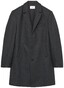 Gant Wool Cashmere Coat Graphite Melange