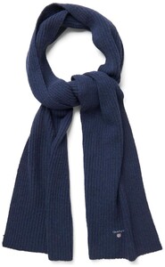 Gant Wool Knit Scarf Sjaal Navy