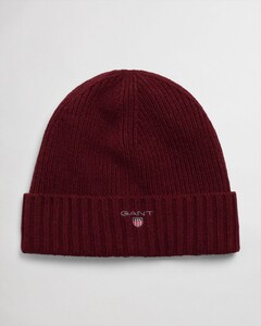 Gant Wool Lined Beanie Muts Plumped Red