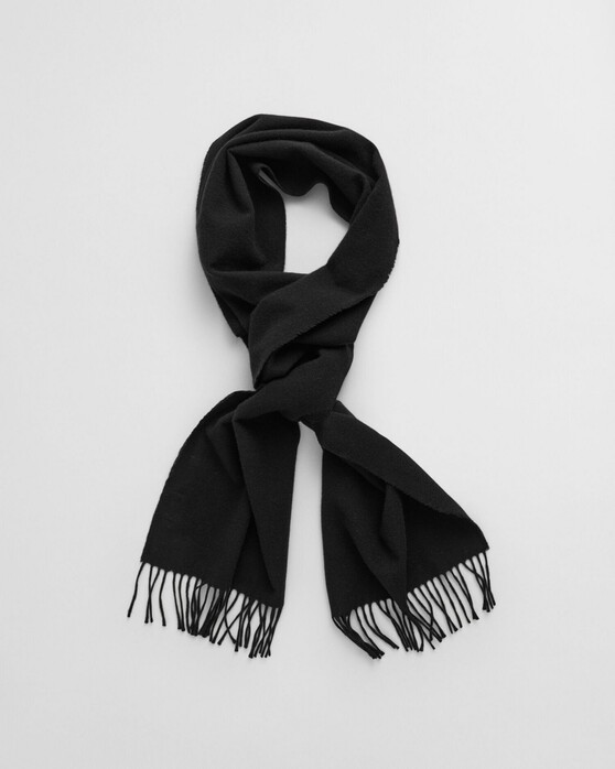 Gant Wool Scarf Black