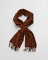 Gant Wool Scarf Soil Brown