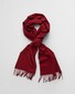 Gant Wool Scarf Wine Red