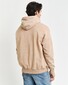 Gant Workwear Hoodie Garment Washed Kangaroo Pocket Pullover Caramel Beige