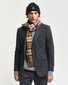 Gant Woven Herringbone Check Merino Wool Scarf Warm Earth