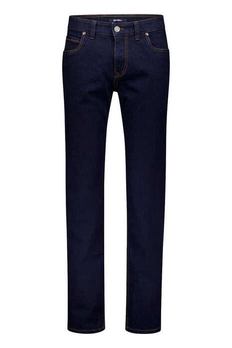 Gardeur BATU-2 Modern-Fit 5-Pocket Jeans Dark Rinse Used