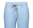 Gardeur Baxter-2 Uni Linen Lyocell Tencel Drawstring Pants Light Blue