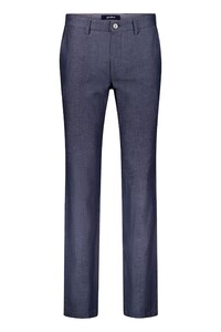 Gardeur Baxter Everyday Essential Multi Fabric Cool Touch Linnen Blend Broek Navy