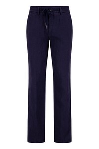 Gardeur Baxter Linen Uni Drawstring Pants Night Blue