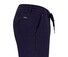 Gardeur Baxter Linnen Uni Drawstring Broek Night Blue