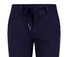 Gardeur Baxter Linnen Uni Drawstring Broek Night Blue