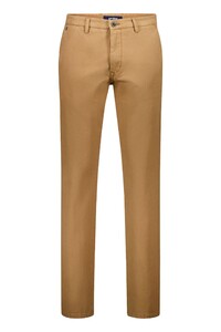 Gardeur Benito Comfort Stretch Soft Touch Basketweave Texture Broek Tabac