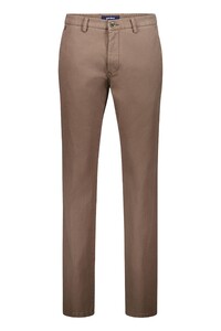 Gardeur Benito Comfort Stretch Soft Touch Basketweave Texture Pants Brown