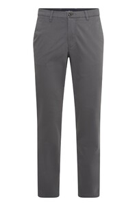Gardeur Benito Cotton Flat Front Pants Mid Grey