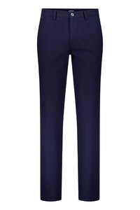 Gardeur Benito Duo Color Fine Texture Soft Touch Comfort Stretch Pants Dark Marine
