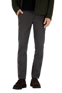 Gardeur Benito Iconic Khakis Comfort Stretch Subtle Wash-Out Effects Pants Dark Gray