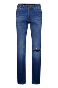 Gardeur Bennet Black Rivet Authentic Used Effect Vintage Jeans Dark Stone Used