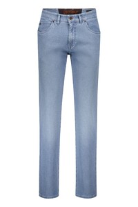Gardeur Bennet Black Rivet Fine Texture Comfort Stretch Jeans Light Stone Used