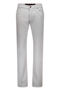 Gardeur Bennet Fine Texture Handcrafted Treatments Comfort Stretch Broek Licht Grijs