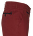 Gardeur Benny-3 Cashmere Cotton Flat-Front Pants Dark Red Melange