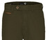Gardeur Benny-3 Cashmere Cotton Flat-Front Pants Olive