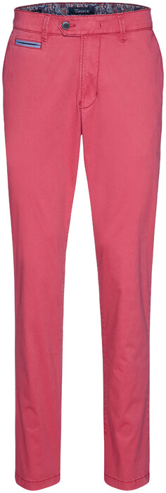 Gardeur Benny-3 Contrasted Pima Cotton Flex Pants Red