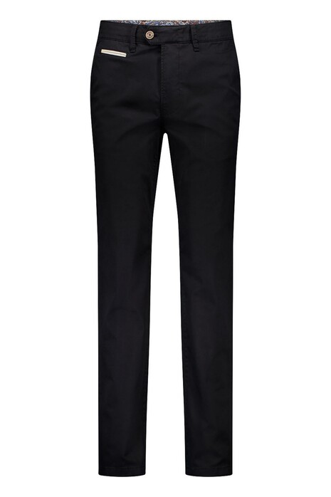 Gardeur Benny-3 Cottonflex 4Nature Organic Soft Cotton Max Comfort Broek Zwart
