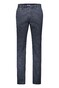 Gardeur Benny-3 Printed Cotton All Day Essential Broek Midden Blauw