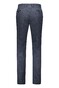 Gardeur Benny-3 Printed Cotton All Day Essential Broek Midden Blauw