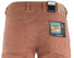 Gardeur Bevio Contrast Stitch 5-Pocket Pants Brique