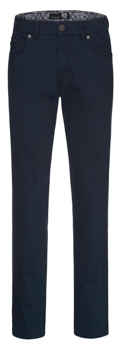 Gardeur Bill-2 Cashmere Cotton 5-Pocket Pants Marine