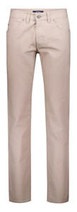 Gardeur Bill-3 Ewoolution Faux-Uni Comfort Cotton Stretch Broek Beige