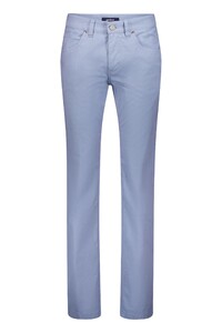 Gardeur Bill-3 Ewoolution Faux-Uni Comfort Cotton Stretch Broek Licht Blauw